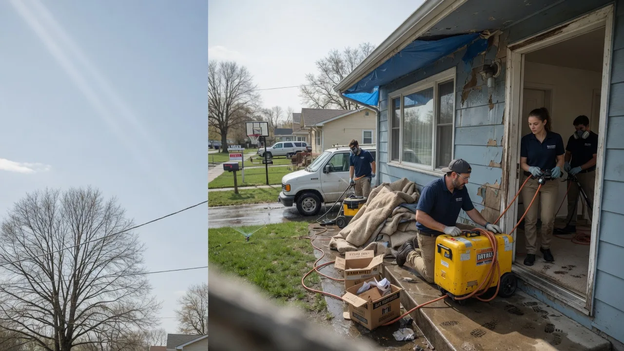 Basement Flood Cleanup in Glendale, UT near me